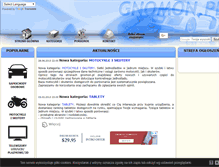 Tablet Screenshot of gnomon.pl