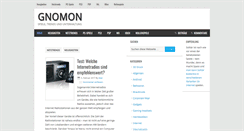 Desktop Screenshot of gnomon.ch
